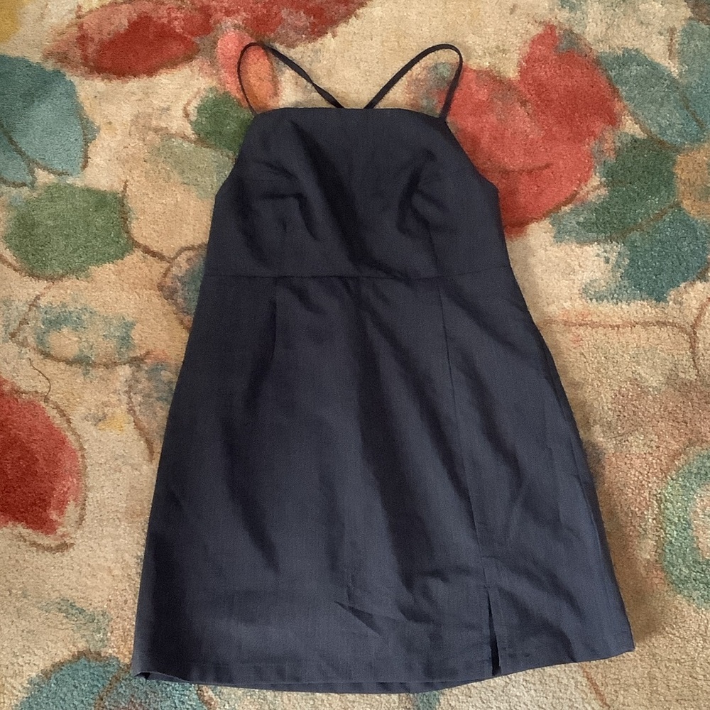 Dazy gray Mini Dress - Picture 1 of 7